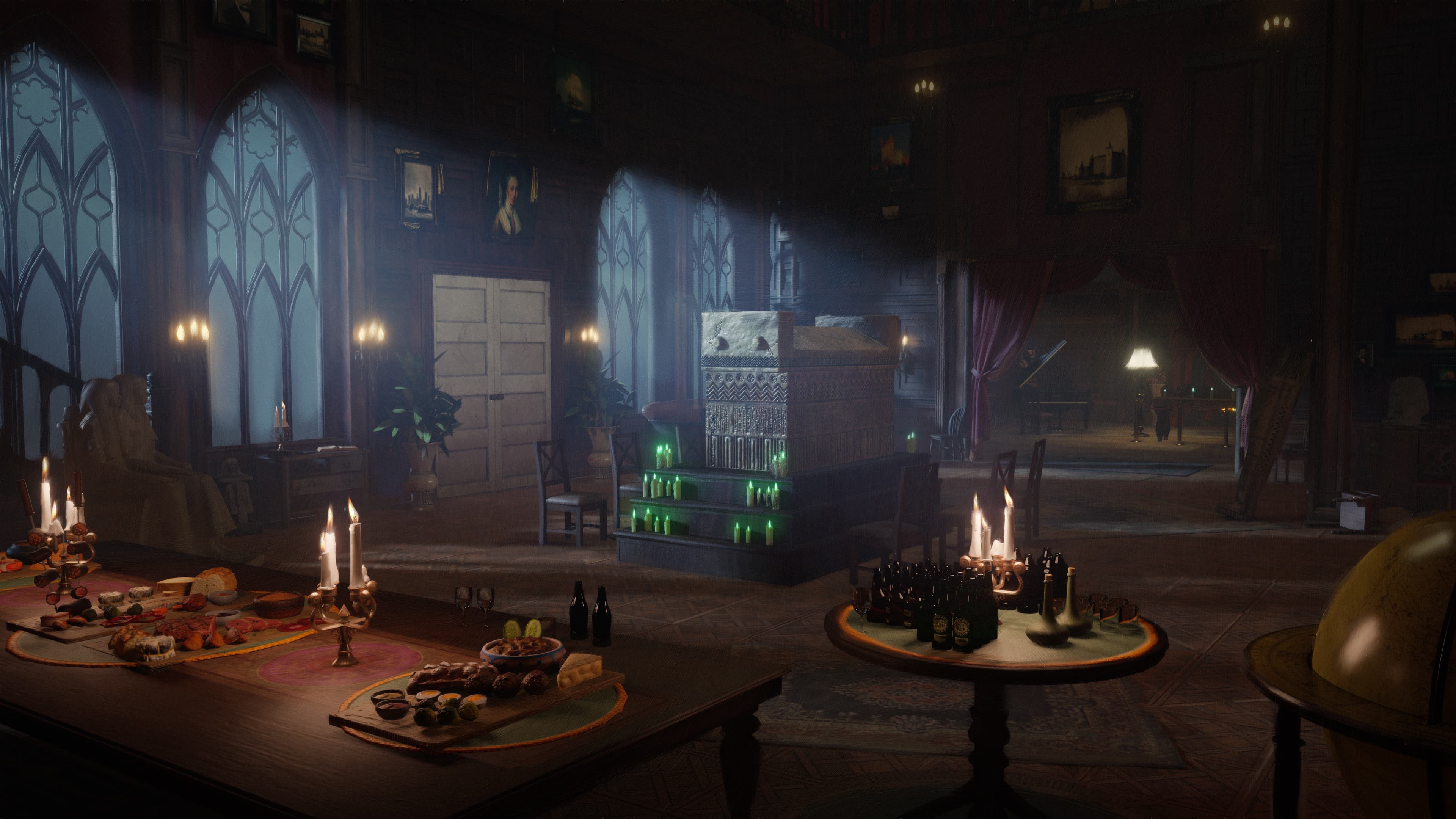 Manor Interior - Victorian estate setting